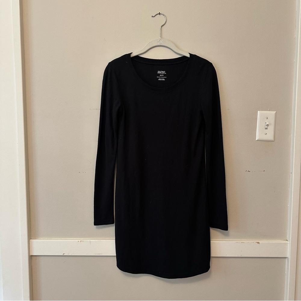 Black casual dress